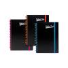 Pukka Pad Neon A5 Notebook Ruled 200 Pages Assorted Colours Pack of 3 (7663-PPN)