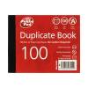 Pukka Pads (105 x 130mm) Duplicate Book Plain Ruled (White) Pack of 1