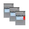 Pukka Pads A4 Refill Pad 5mm Dotted Grid 4 Hole Punched 160 Pages  Pack of