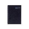 Pukka Pads A5 Note Pad 120 Pages Feint Ruled Paper Black Pack of 10 (7276-PRS)