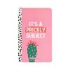 Pukka Planet A5 Soft Cover Notebook 192 Ruled 90gsm Pages Its a Prickly Subject 