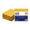 Pukka Post & Packaging Bubble Lined Envelopes Gold Peel and Seal Size CD 200mmx1