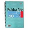 Pukka Pad Wirebound Jotta Notebook - 80gsm Ruled 200 Pages A5 (Pack 3)