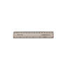 Q-Connect Acrylic Shatter Resistant Ruler 15cm Clear (KF01106Q)