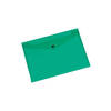 Q-Connect Polypropylene Document Folder A5 - Green - Pack of 1 (KF03607)