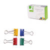 Q-Connect Foldback Clip 24mm Assorted (Pack of 10) KF03652