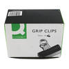 Q-Connect Grip Clip 75mm Black (Pack of 10) KF01291
