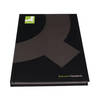 Q-Connect Hardback Wirebound Book A5 Black (Pack of 3) KF03728