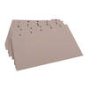 Q-Connect Index Card / Guide Card 203x127mm A-Z Buff (Pack of 25 cards) KF35209