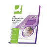 Q-Connect Pack of 100 A4 Laminating Pouches - 125x2 Micron (KF04116)