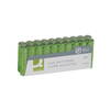 Q-Connect Pack of 20 AAA Economy Batteries (KF10849)