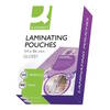 Q-Connect Pack of 100 Laminating Pouches 54x86mm 250 Micron (KF01203)