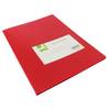 Q-Connect Polypropylene Display Book // 20 Pocket // Red (KF01250)