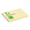 Q-Connect Quick Notes 76 x 102mm Yellow (Pack of 12) KF01410