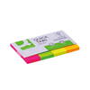 Q-Connect Neon Quick Tabs, 50 Tabs Of Each Colour (Pack of 200 - 20x50mm) KF0122