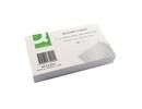 Q-CONNECT RECORD CARD / 5 x 3 INCHES / RULED FEINT WHITE / PACK OF 100 / KF35204