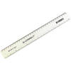Q-Connect 300mm/30cm Clear Ruler KF01107