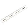 Q-Connect 300mm Clear Shatterproof Ruler - KF01108