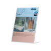 Q-CONNECT A4 L - Shaped Slanted Sign Holder (KF04177)