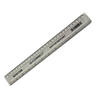 Q-Connect Ruler Shatter Resistant 300mm White - Inches and cm/mm (KF01109)
