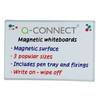 Q-Connect Aluminium Magnetic Whiteboard 1200x900mm (KF01080)