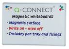 Q-Connect Aluminium Magnetic Whiteboard 1800x1200mm KF01081
