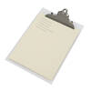 Rapesco Heavy Duty Clipboard Frosted Foolscap Transparent (0888)