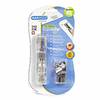 Rapesco Supaclip 40 Dispenser with 25 Clips (Stainless Steel) For Fastening Pape