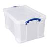 Really Useful 48 Litre Plastic Storage Box Clear (48C)