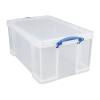 Really Useful Products Really Useful Plastic Storage Box 64 Litre Clear