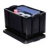 Really Useful Products Really Useful Plastic Storage Box 84 Litre Black (84SBKCB