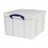 Really Useful Box Plastic Storage Extra Strong 42 Litre White 440 x 520 x 310 mm