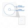Refresh Cartridges A4 Inline Gloss CD Labels 2 Labels Per Page - 25 Sheets