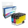 Brother LC427XL Remanufactured High Capacity Tri-Colour Ink Cartridges