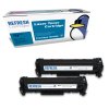 Canon 718 Black Remanufactured Toner Cartridge Twin Pack
