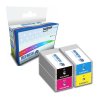4x Epson SJIC22P Remanufactured Ink Cartridges
