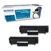 Remanufactured HP 12A Black Toner Cartridge Dual Pack