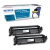 HP 30A Black Remanufactured Toner Cartridge Twin Pack
