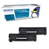 Remanufactured HP 36A Black Toner Cartridge Dual Pack