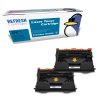 HP 37A Black Remanufactured Toner Cartridge Twin Pack
