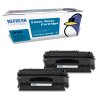 Remanufactured HP 53X Black Toner Cartridge Dual Pack