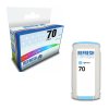 HP 70 Light Cyan Remanufactured Ink Cartridge