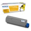 Remanufactured Oki 45862814 Yellow Toner Cartridge