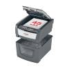 Rexel Optimum AutoFeed 45X Cross Cut Shredder 55 dB 22 cm Black Silver (2020045X
