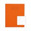Rhino 8 x 6.5\" Exercise Book 48 Page Ruled F8M Orange Pack of 100 (VEX342-370-0)