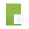 Rhino A4 Exercise Book 32 Page 10mm Squared Light Green Pack of 100 (VDU014-151-