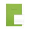 Rhino A4 Exercise Book 32 Page Top Half Plain Bottom Half Ruled Light Green Pack
