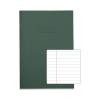 Rhino A4 Exercise Book 80 Page Ruled F8M Dark Green Pack of 50 (VEX668-1045-8)