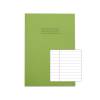 Rhino A4 Exercise Book 80 Page Ruled F8M Light Green Pack of 50 (VEX668-1205-4)