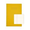 Rhino A4 Special Exercise Book 48 Page F12M Yellow with Tinted Cream Paper Pack